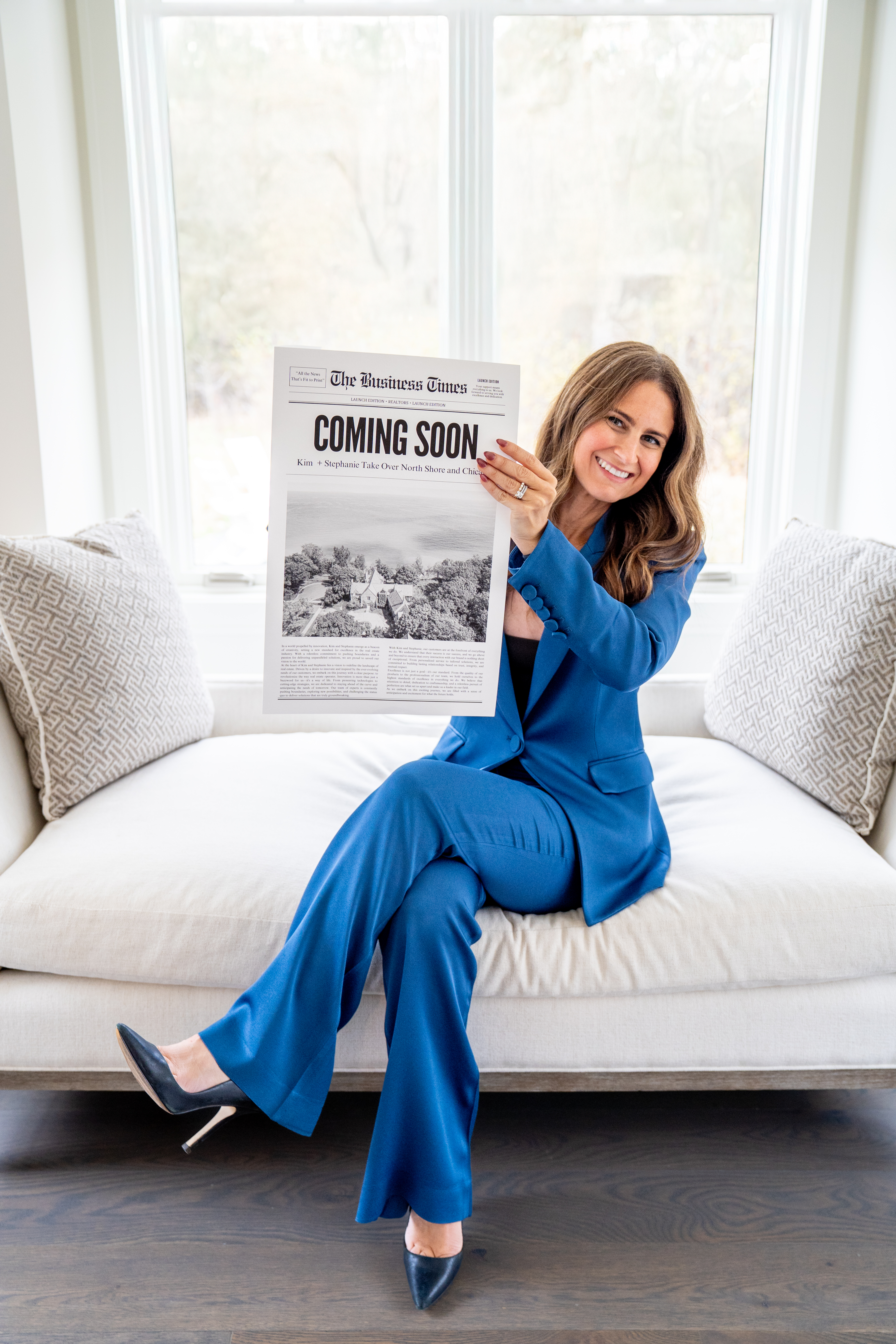 Branding photographer and business strategist creating high-impact personal brand photography and social media content for women entrepreneurs in Chicago and the northern suburbs including Deerfield, Highland Park, Glenview, Northbrook, Lake Forest, Lincolnshire, and Highwood, Illinois.